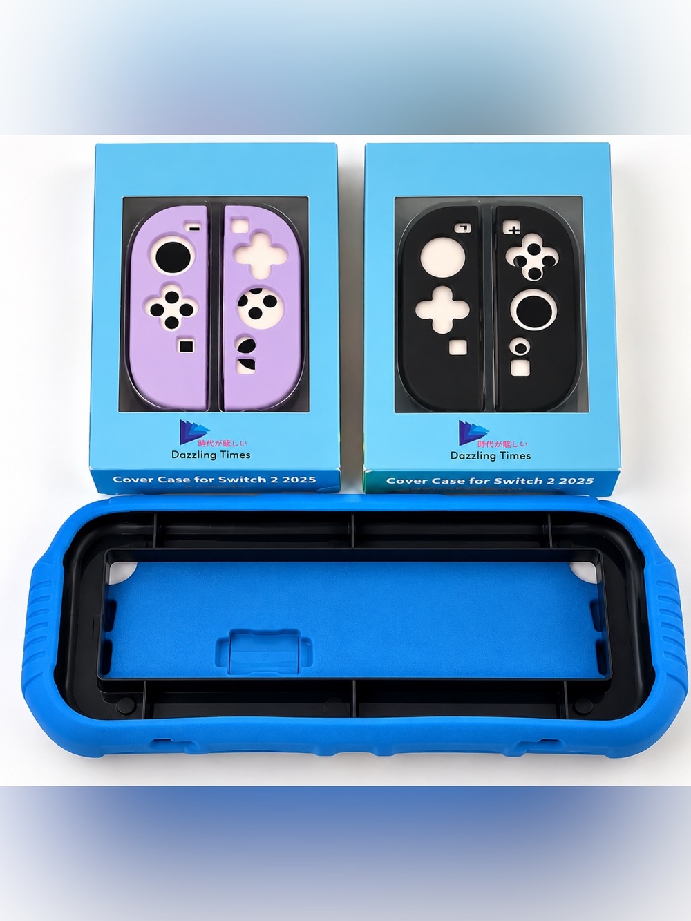 Nintendo Switch 2 2025 Case Bundle + 2 Joy-Con Cover Sets 🎮